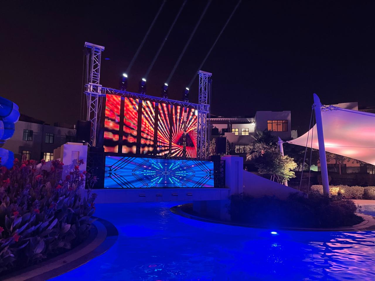 تصميم وتنفيذ مسارح